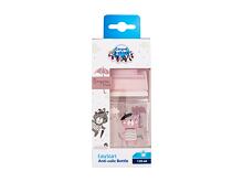 Kojenecká lahev Canpol babies Bonjour Paris Easy Start Anti-Colic Bottle Pink 0m+ 120 ml