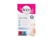 Depilační přípravek Veet Minima Hypoallergenic Wax Strip Bikini And Underarms Sensitive Skin 16 ks
