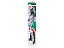 Klasický zubní kartáček Signal Nature Elements Silver Charcoal Soft 1 ks