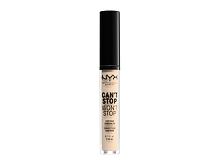 Korektor NYX Professional Makeup Can't Stop Won't Stop Contour Concealer 3,5 ml 04 Light Ivory