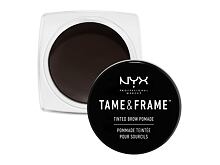 Gel a pomáda na obočí NYX Professional Makeup Tame & Frame Tinted Brow Pomade 5 g 05 Black