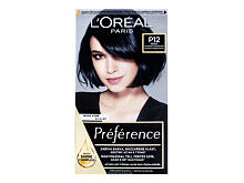 Barva na vlasy L'Oréal Paris Préférence 60 ml P12 Blue Black Pearl