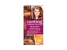 Barva na vlasy L'Oréal Paris Casting Creme Gloss 48 ml 734 Golden Honey