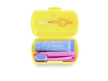 Klasický zubní kartáček Curaprox Travel Set Yellow 1 ks