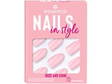 Umělé nehty Essence Nails In Style 12 ks 14 Rose And Shine