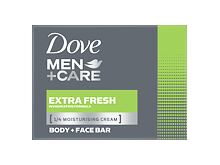 Tuhé mýdlo Dove Men + Care Extra Fresh Body + Face Bar 90 g