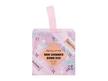 Lesk na rty Makeup Revolution London Mini Shimmer Bomb Duo 1,4 ml Kazeta