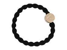 Gumička na vlasy By Eloise London Letter Charms Gold A 1 ks Black