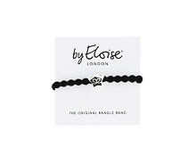 Gumička na vlasy By Eloise London Bling Charms Silver Diamanté Star 1 ks Black