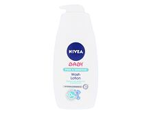 Čisticí gel Nivea Baby Pure & Sensitive Wash Lotion 500 ml