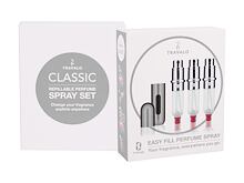 Plnitelný flakón Travalo Classic 3x5 ml Silver Kazeta