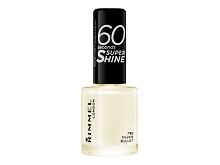 Lak na nehty Rimmel London 60 Seconds Super Shine 8 ml 730 Silver Bullet