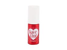 Rtěnka Benefit Lovetint Fiery-Red Tinted Lip & Cheek Stain 6 ml