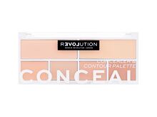 Korektor Revolution Relove Conceal Me Concealer & Contour Palette 11,2 g Fair
