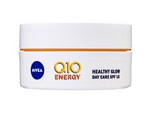 Denní pleťový krém Nivea Q10 Energy Healthy Glow Day Care SPF15 50 ml