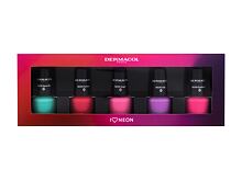 Lak na nehty Dermacol Neon Nail Polish Set 2022 5 ml 27 Neon Explosion Kazeta