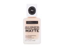 Make-up Revolution Relove Super Matte 2 in 1 Foundation & Concealer 24 ml F1
