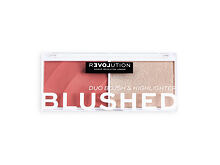 Konturovací paletka Revolution Relove Colour Play Blushed Duo Blush & Highlighter 5,8 g Sweet
