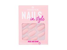 Umělé nehty Essence Nails In Style 12 ks 14 Rose And Shine