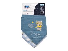 Bryndák Canpol babies Bonjour Paris Muslin Bib Blue 2 ks