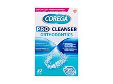 Čisticí tablety a roztoky Corega Pro Cleanser Orthodontic Tabs 1 balení