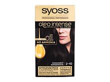 Barva na vlasy Syoss Oleo Intense Permanent Oil Color 50 ml 2-10 Black Brown poškozená krabička