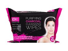 Čisticí ubrousky Xpel Purifying Charcoal Cleansing Wipes 25 ks