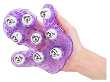 Masážní přípravek Simple & True Roller Balls Massager Purple 1 ks