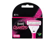 Náhradní břit Wilkinson Sword Quattro For Women 3 ks