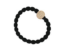 Gumička na vlasy By Eloise London Letter Charms Gold H 1 ks H Black
