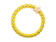 Gumička na vlasy By Eloise London Woven Gold Star Marigold 1 ks Marigold