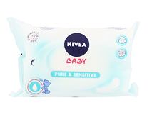 Čisticí ubrousky Nivea Baby Pure & Sensitive 63 ks