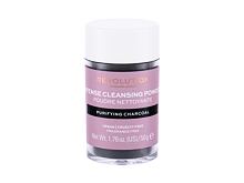 Čisticí pěna Revolution Skincare Cleansing Powder Purifying Charcoal 50 g