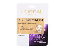 Pleťová maska L'Oréal Paris Age Specialist 55+ 1 ks