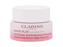 Pleťová maska Clarins White Plus Brightening Revive Night Mask-Gel 50 ml