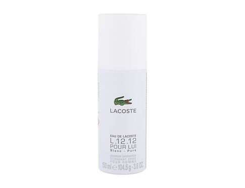 Deodorant Lacoste Eau de Lacoste L.12.12 Blanc 150 ml poškozený flakon
