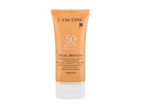 Opalovací přípravek na obličej Lancôme Soleil Bronzer SPF50 50 ml poškozená krabička