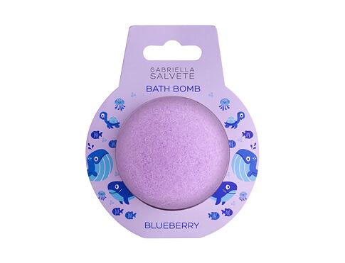 Bomba do koupele Gabriella Salvete Kids Bath Bomb Blueberry 100 g poškozený obal