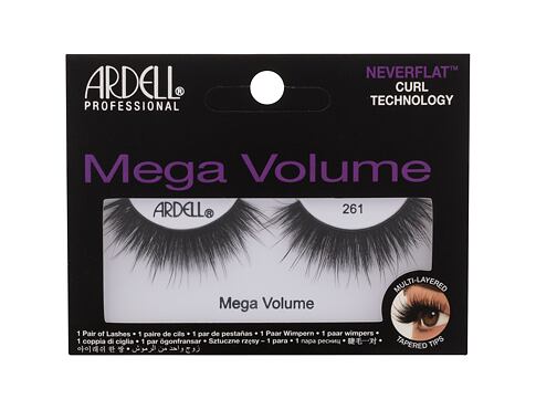 Umělé řasy Ardell Mega Volume 261 1 ks Black