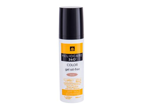 Opalovací přípravek na obličej Heliocare 360° SPF50+ 50 ml Beige poškozená krabička