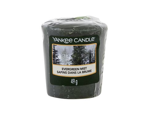 Vonná svíčka Yankee Candle Evergreen Mist 49 g