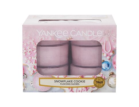 Vonná svíčka Yankee Candle Snowflake Cookie 117,6 g poškozená krabička
