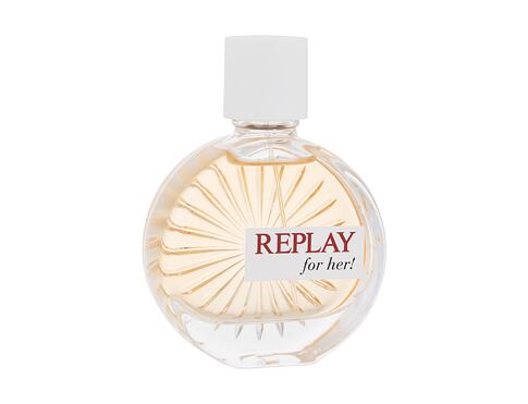 Toaletní voda Replay for Her 60 ml poškozená krabička