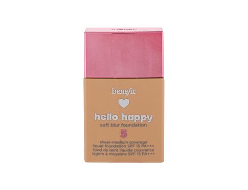 Make-up Benefit Hello Happy SPF15 30 ml 05 Medium Cool poškozená krabička