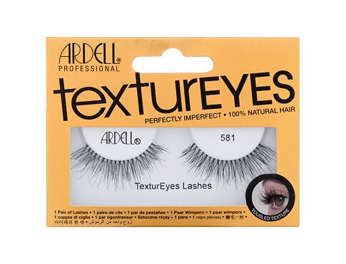 Umělé řasy Ardell TexturEyes 581 1 ks Black