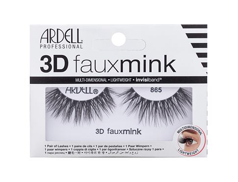 Umělé řasy Ardell 3D Faux Mink 865 1 ks Black