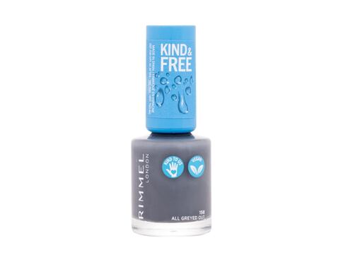 Lak na nehty Rimmel London Kind & Free 8 ml 158 All Greyed Out