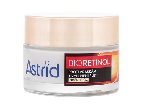 Noční pleťový krém Astrid Bioretinol Night Cream 50 ml poškozená krabička