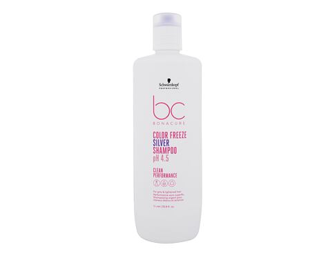 Šampon Schwarzkopf Professional BC Bonacure Color Freeze pH 4.5 Shampoo Silver 1000 ml