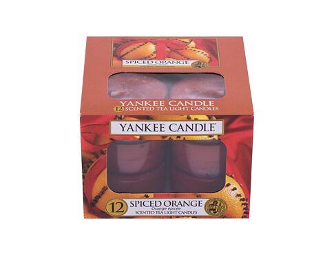 Vonná svíčka Yankee Candle Spiced Orange 117,6 g poškozená krabička